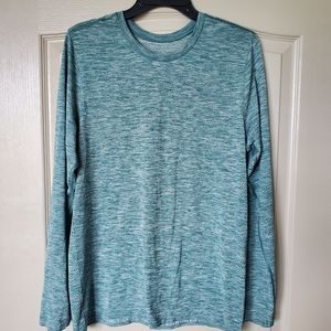 Lululemon Green Metal Tech Surge LS Shirt Medium
